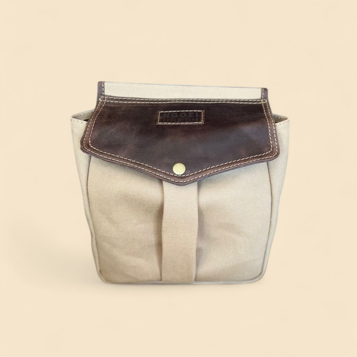 Shotgun Ammo Pouch Canvas & Leather