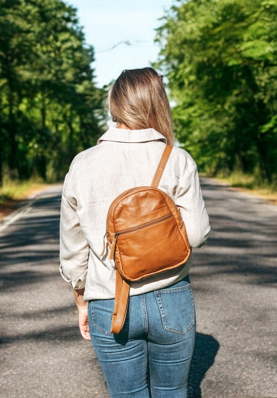 belize leather backpack Belize Backpack Small – Ngozi Collection