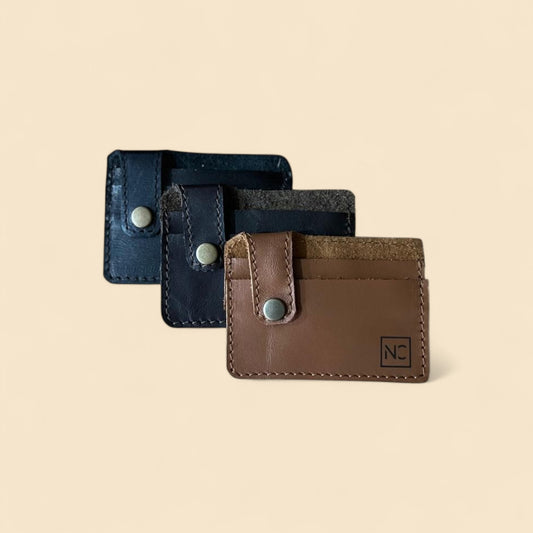 Ngozi Collection men's leather card holders in assorted colours