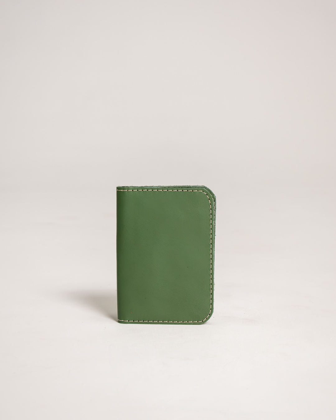 Ngozi Collection green leather passport cover