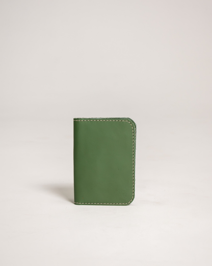 Ngozi Collection green leather passport cover